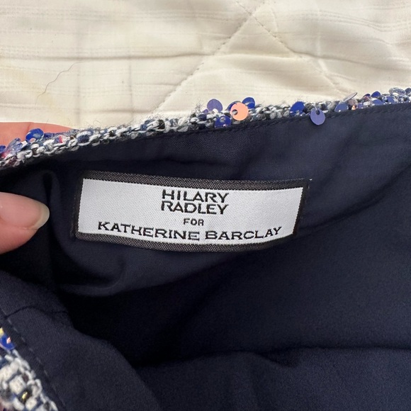 Hilary Radley for Katherine Barclay Sequin Skirt size 8/ M - Picture 2 of 3